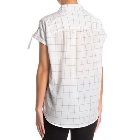 Madewell Central Tie Sleeve Shirt - Picture 5 of 8